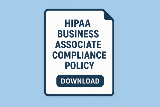 HIPAA Business Associate Compliance Policy